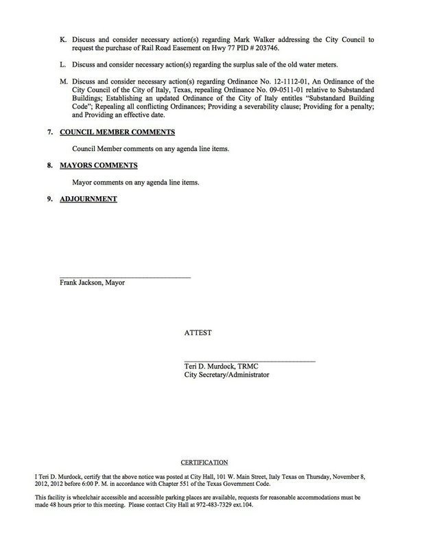 Image: Agenda – page 2