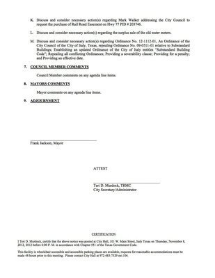 Image: Agenda – page 2