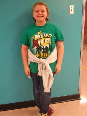 Image: Sydney Lowenthal said, “I glad we came up with a way to help these people. I was shocked to hear about the hurricane and wanted to help in some way.”