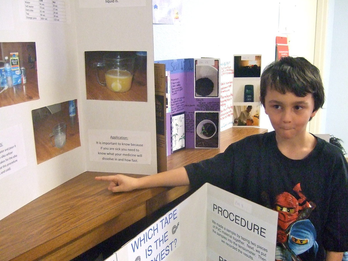 Image: Antonio Piocopio (2nd grade) took second place.