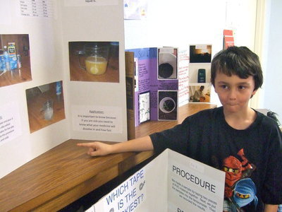 Image: Antonio Piocopio (2nd grade) took second place.