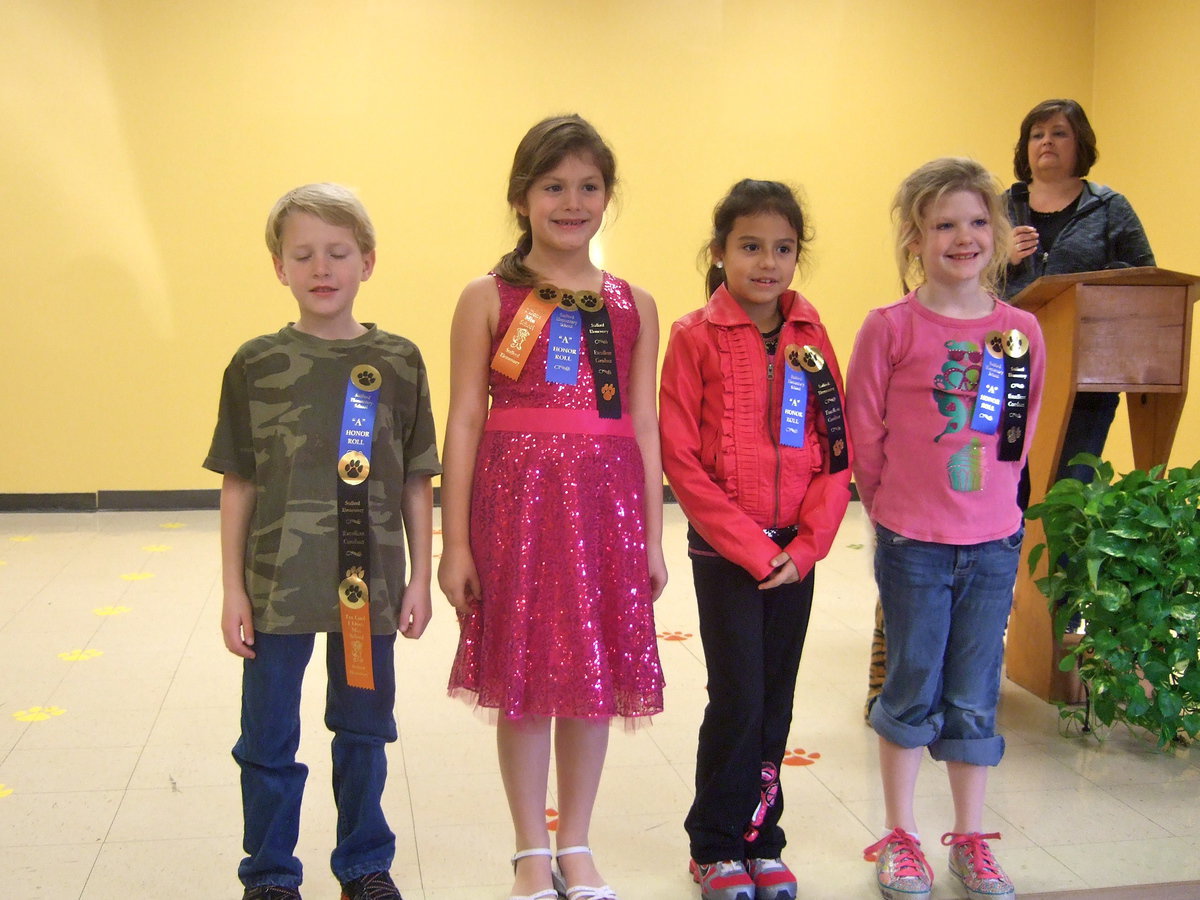 Image: Mrs. Jacinto’s first graders earned all A’s.