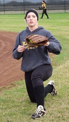 Image: Sophomore Jaclynn Lewis gets ready for 2013 action after helping Italy reached the regional finals a year ago.