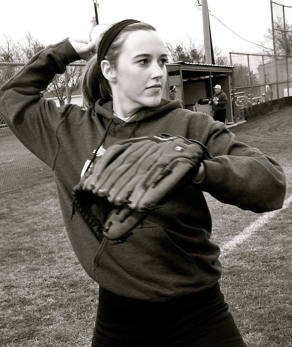 Image: Kelsey Nelson is up for the challenge against Hubbard.