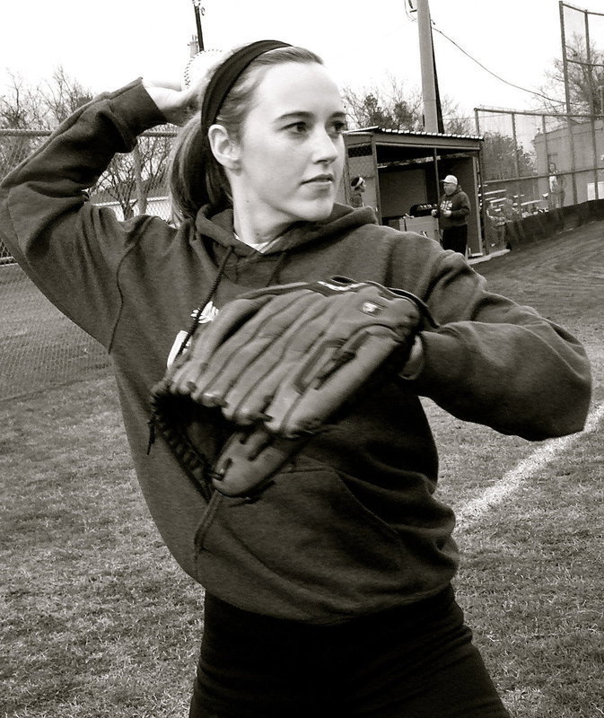 Image: Kelsey Nelson is up for the challenge against Hubbard.