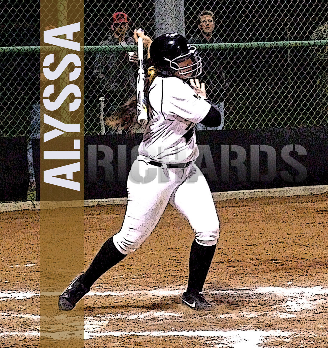 Image: It’s just a matter of time before Alyssa Richards(9) finds her rhythm for the Lady Gladiators.