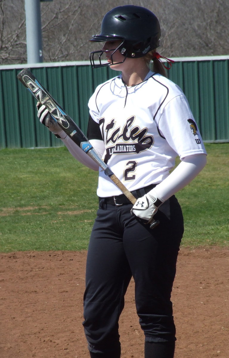 Image: Italy’s Madison Washington(2) is on deck.