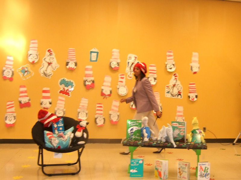 Image: Myla Wilson (former principal) even got in the theme with her ‘Cat in the Hat’ head gear!