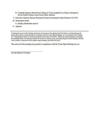 Image: Agenda – page 2