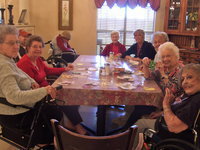 Image: Everyone is having fun posing for this picture!