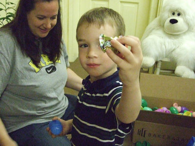 Image: Bryce also found the candy he wanted.