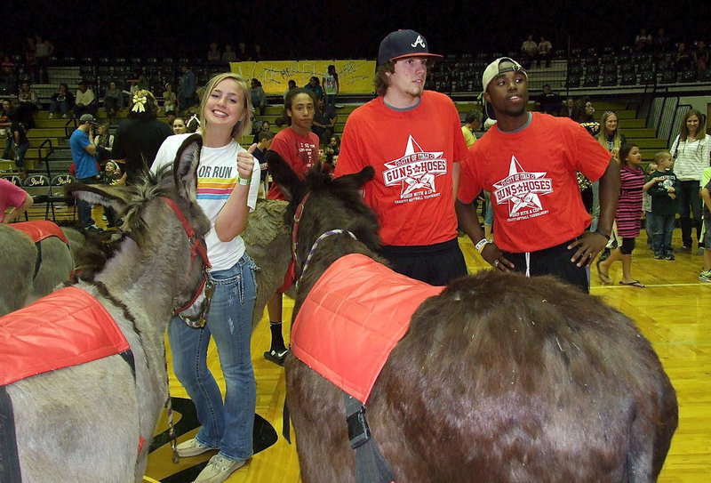 Image: Madison Washington, Devonteh Williams, Clayton Campbell and Jasenio Anderson are ready to get their arses in gear.