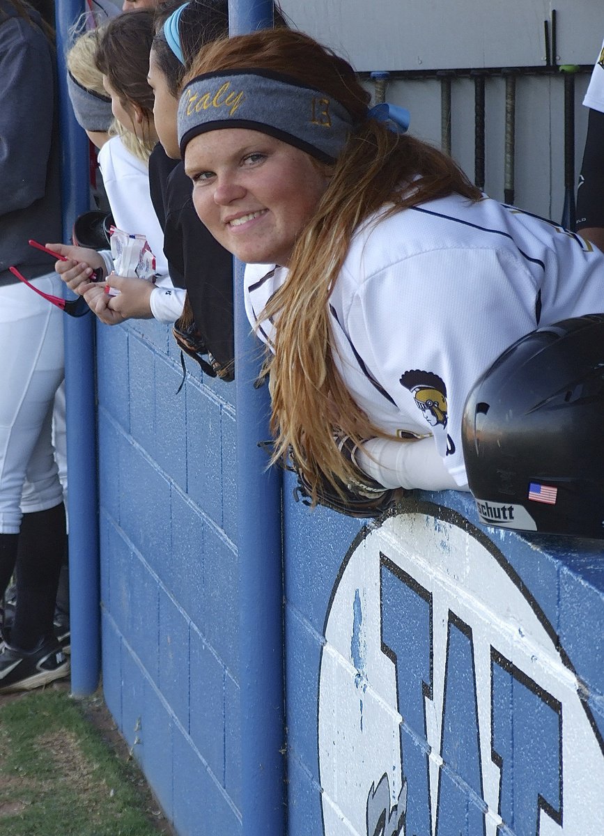 Image: Lady Gladiator senior Katie Byers(13) is enjoying her team’s effort against Gorman.