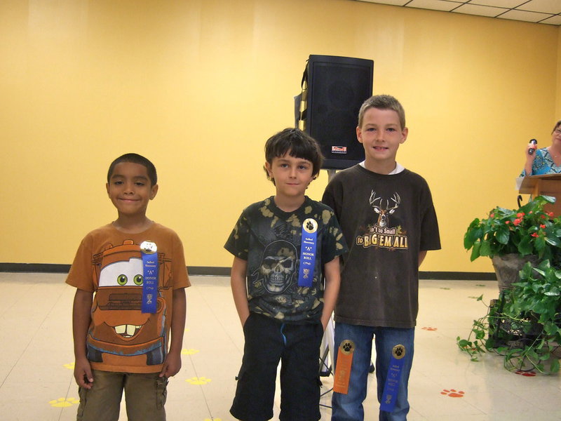 Image: Mrs. Mandrell’s A Honor Roll students.