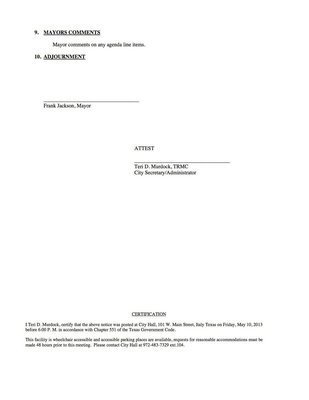 Image: Agenda – page 3