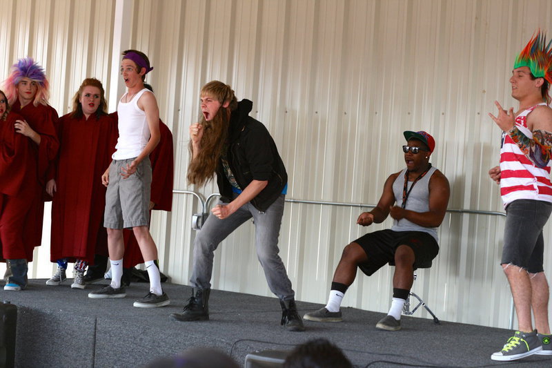 Image: The Screaming Mutes compete with Down with Sickness by the group, Disturbed.