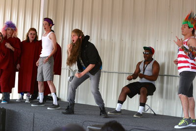 Image: The Screaming Mutes compete with Down with Sickness by the group, Disturbed.