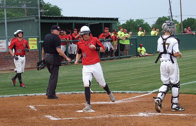 Image: Trenton goes up 1-0 in the bottom of the second-inning.