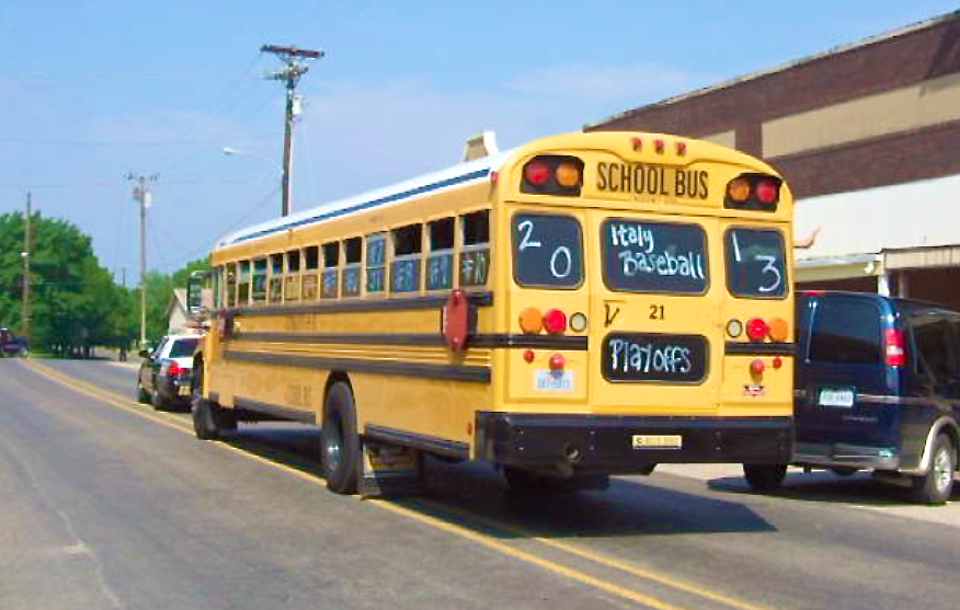 Image: Italy Baseball leads the parade and then continues onto Forney for game two against the Trenton Trojans in a regional quarterfinal matchup.