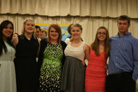 Image: Newest officers inducted for 2013-2014:
(L-R) Montserrat Figueroa, Jesica Wilkins, Emily Stiles, Taylor Turner, Anna Riddle and Zain Byers