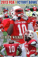 Image: Italy Gladiator Football’s, Ryheem Walker, made his hard-hitting presence know during the 2013 FCA (Fellowship of Christian Athletes) Super Centex Victory Bowl V by delivering blows for the Red Team All-Stars every chance he had including dislodging an opponent from his caged bonnet on one play. Walker also had a fumble recovery and a 40-yard kick return.