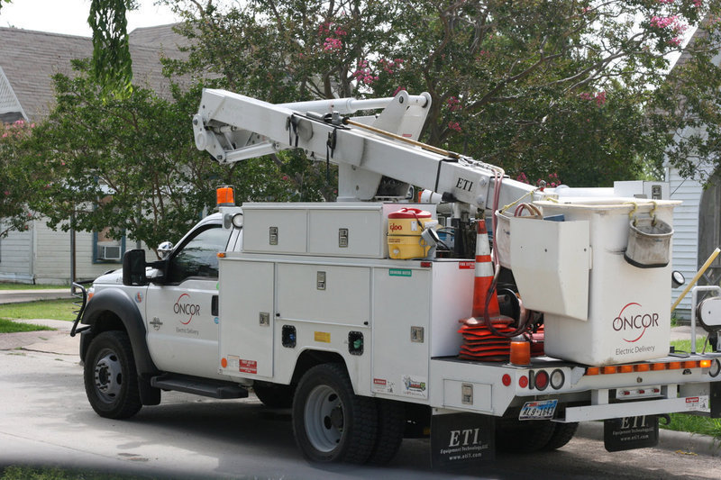 Image: Oncor worked on the problem and got everything fixed fast.