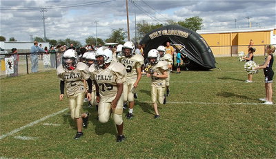 Image: The IYAA A-Team Gladiators charge into NEH Superbowl history!
