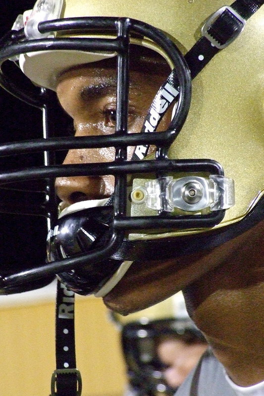 Image: Trevon Robertson is intent on finishing his senior season strong.