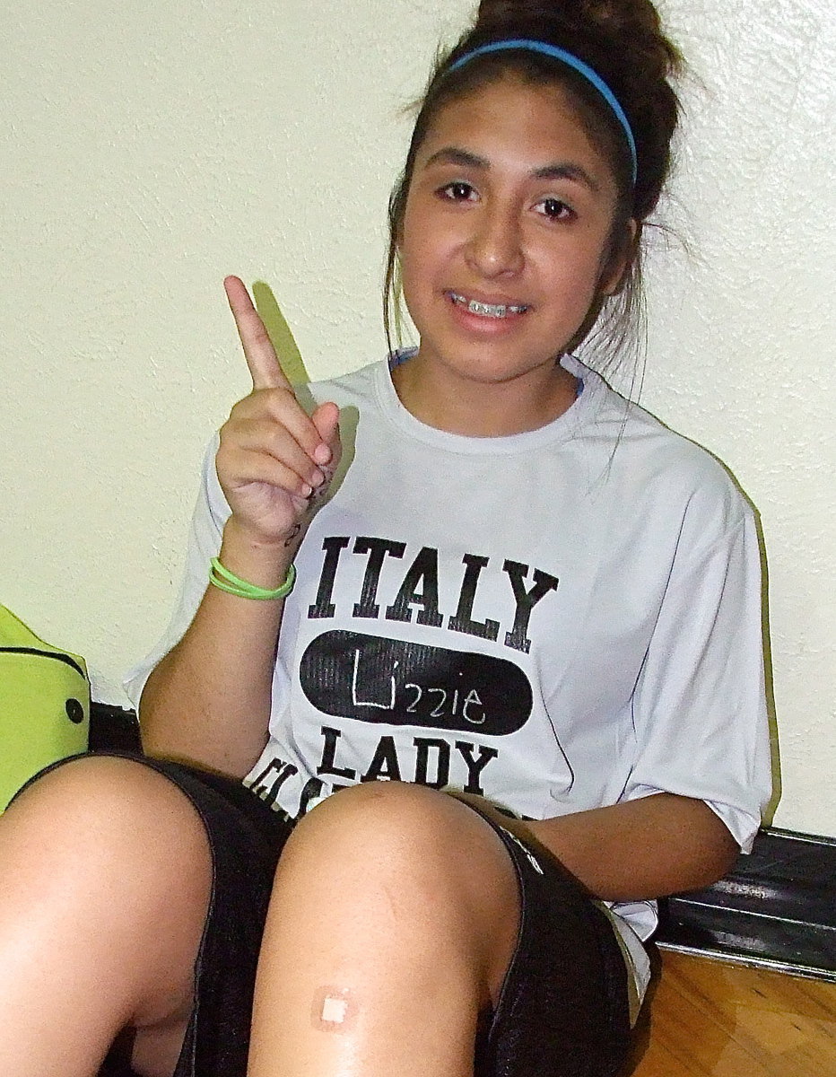 Image: Elizabeth Garcia gets mentally prepared for the morning ahead and the upcoming season.