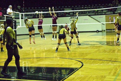 Image: Madison Washington(10) scores a point for Italy off the ricochet.