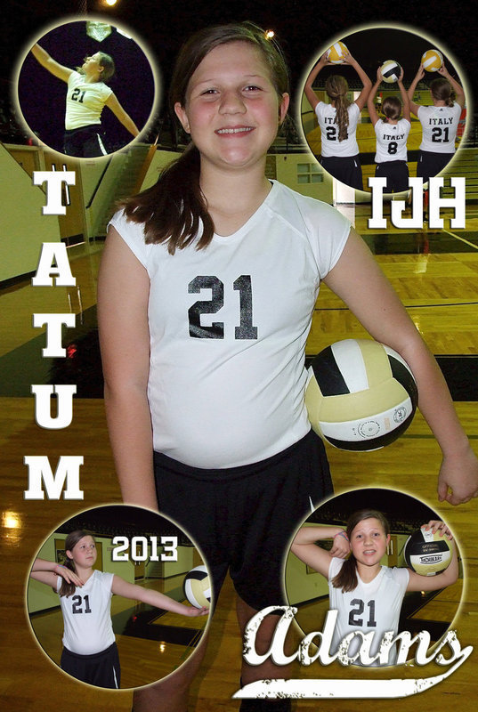 Image: The real deal Tatum Adams!