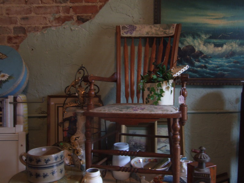 Image: Another antique chair for sale.