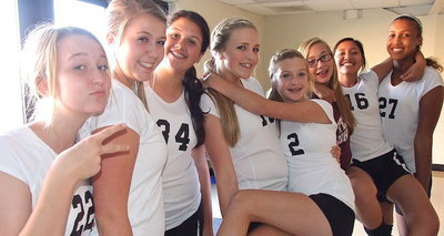 Image: Italy’s A-squadrion prepares for the Lady Eagles.