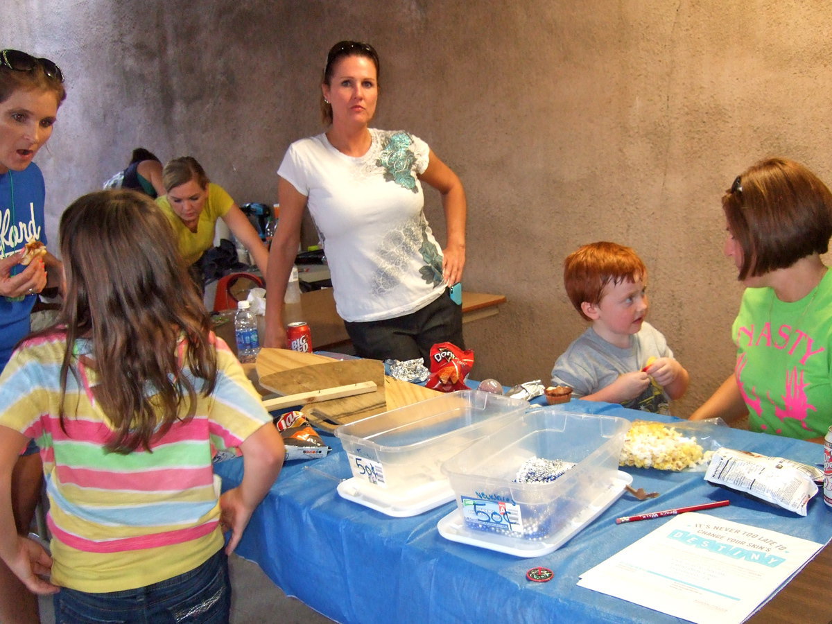 Image: Jewelry craft booth.