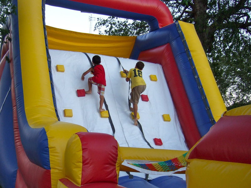 Image: Who will get to the top first?