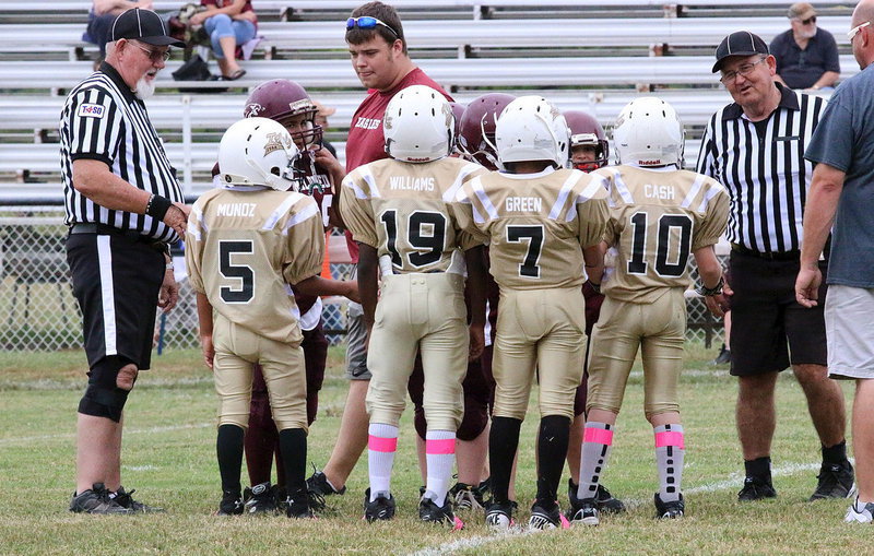 Image: Italy B-team captains against Mildred were Jeremy Munoz(5), Julius Williams(33), Laveranues Green(7) and Ty Cash(10).