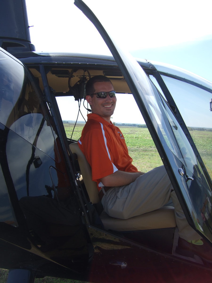 Image: Tony Hernandez is ready to go.