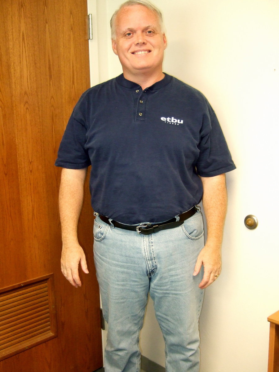 Image: Jonathan Nash (Stafford Elementary principal) has been performing in plays since he was in high school.