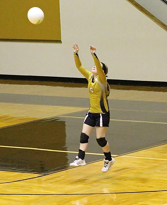 Image: Tara Wallis(5) patrols the back line for Italy.