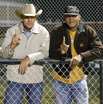 Image: Curtis Riddle and Billy Ray Turner are glad to be Gladiators!