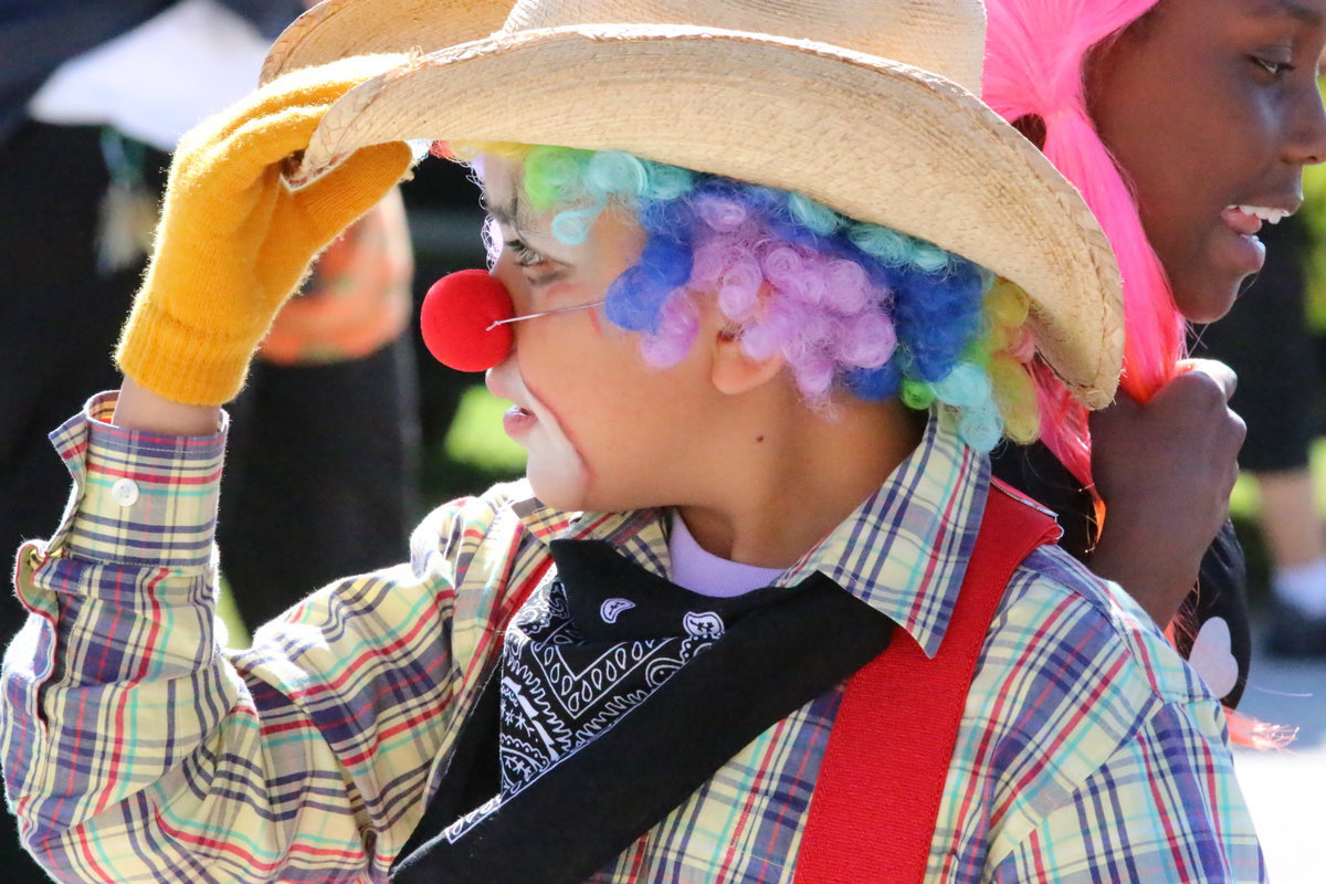 Image: Halloween is a great time to be a bit of a clown.