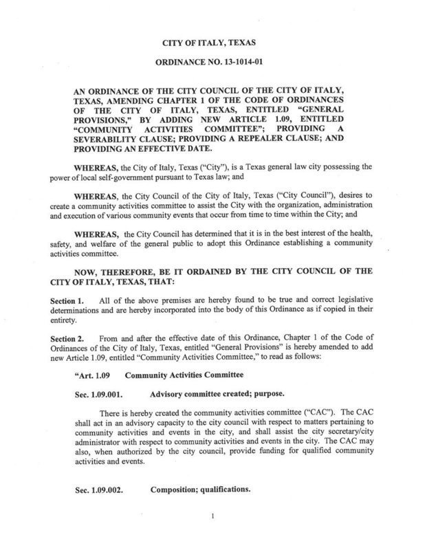 Image: Ordinance No. 13-1014-01 – page 1