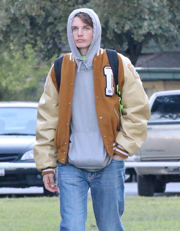 Image: Gladiator Ty Windham arrives at the cookout with a hungry look on his face.