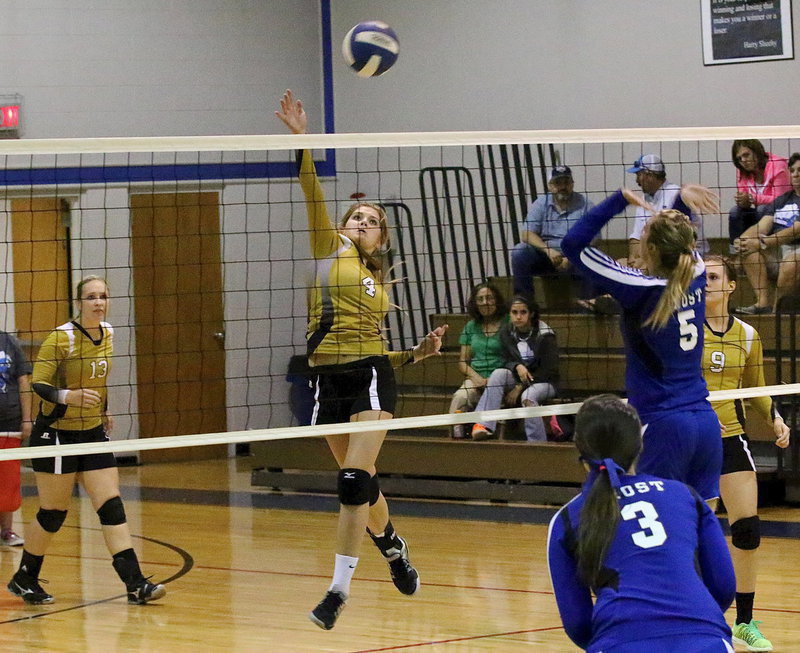 Image: Lady Gladiator sophomore Halee Turner(4) earns 2nd Team All-District honors.