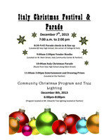 Image: Christmas Festival Flyer