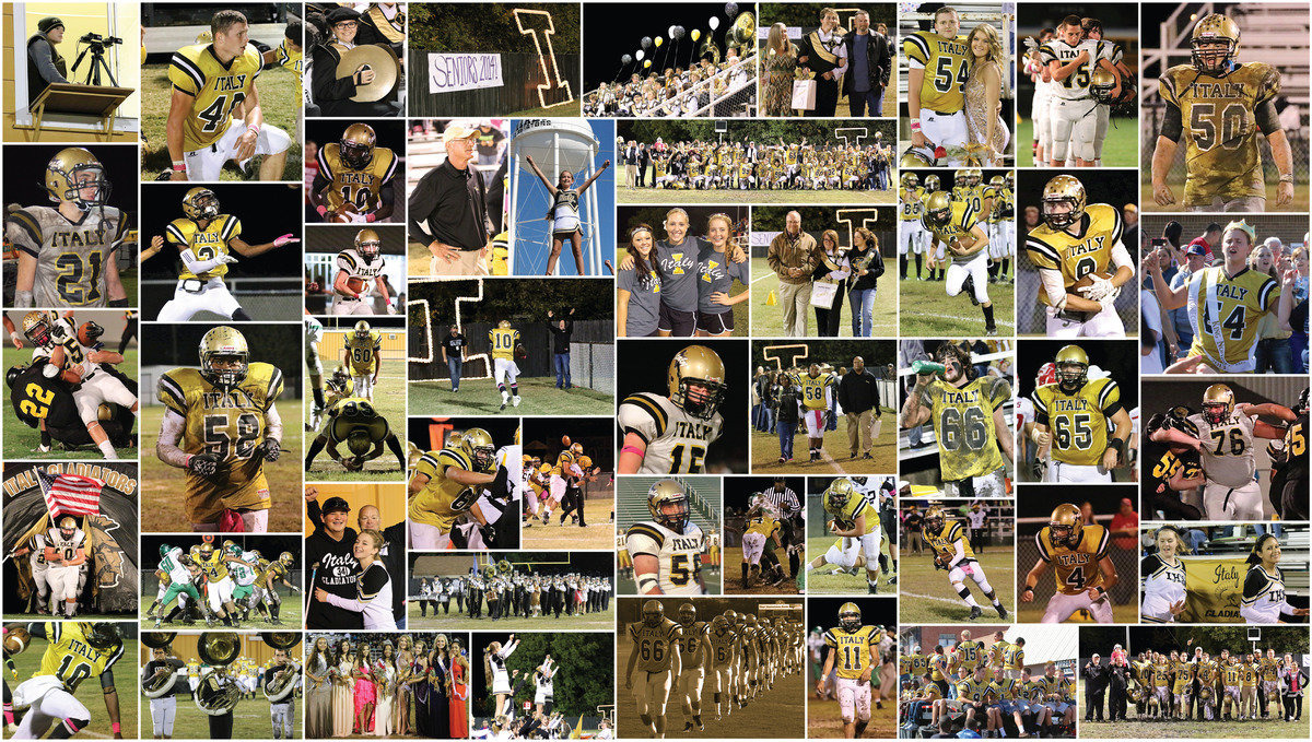 Image: It takes a town to raise a champion! — Congratulations to the 2013 Italy Gladiator Football program on rising to the top in district and defending their title while accumulating 32 all-district accolades, including Head Coach and Staff of the Year!