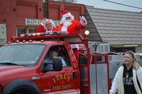 Image: Santa and Mrs. Claus made an appearance