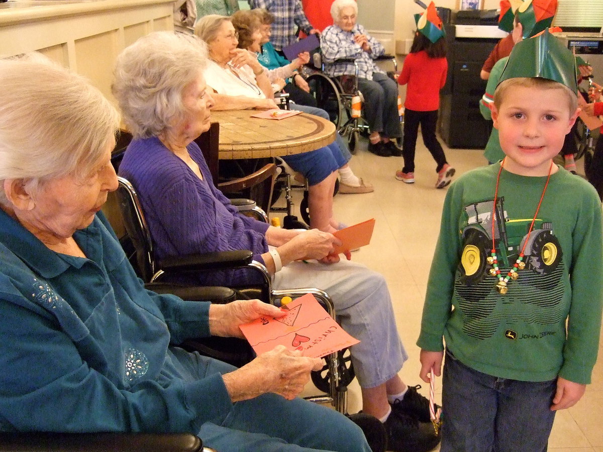 Image: A happy giver.