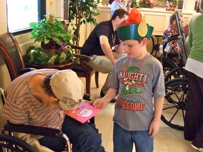 Image: Here is a card for you.