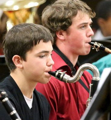 Image: Blake Brewer and JoeMack Pitts hit all the right notes for the holidays.